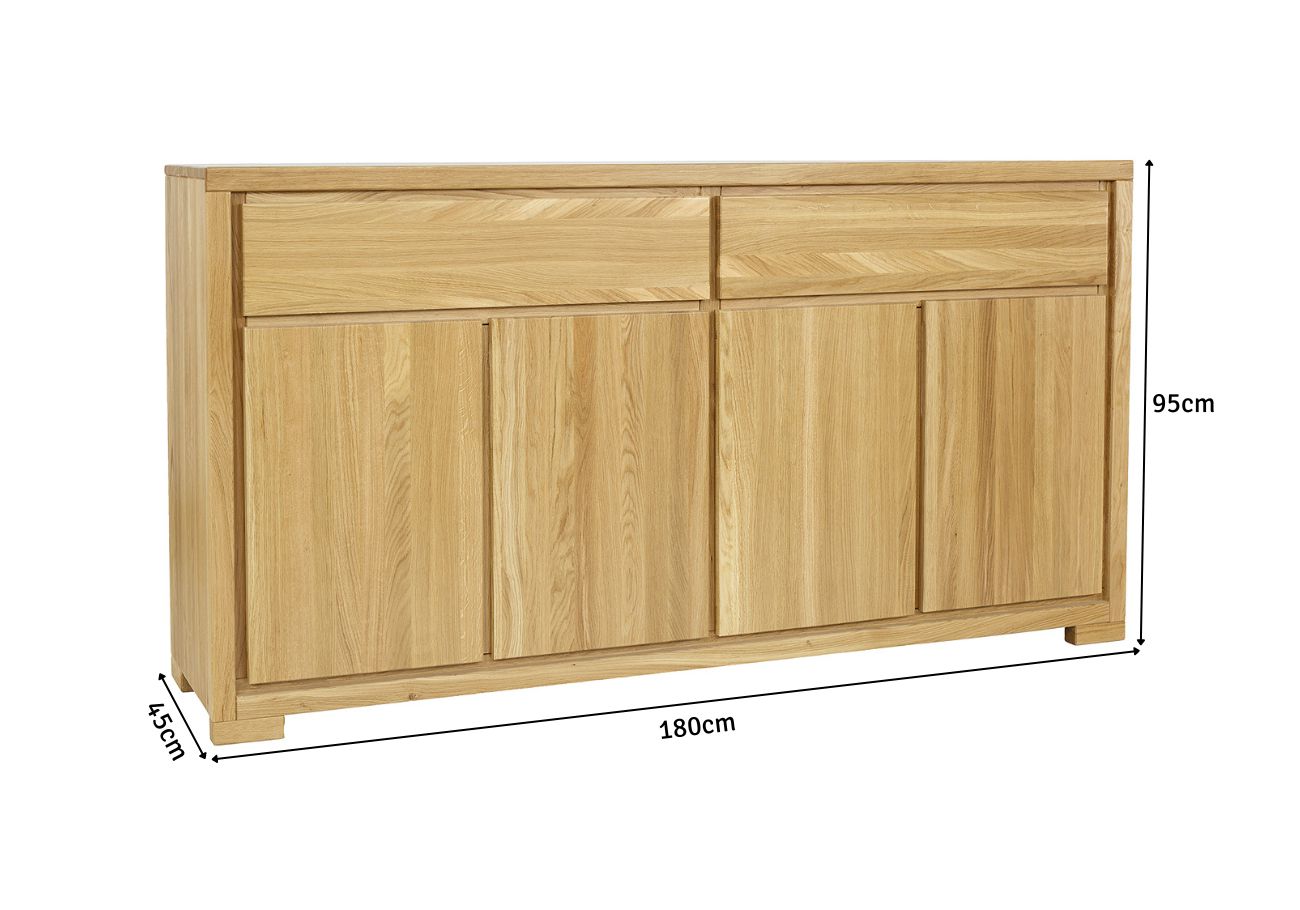 Ąžuolinė Komoda Classic KD357