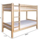 Lova dviaukštė LK136