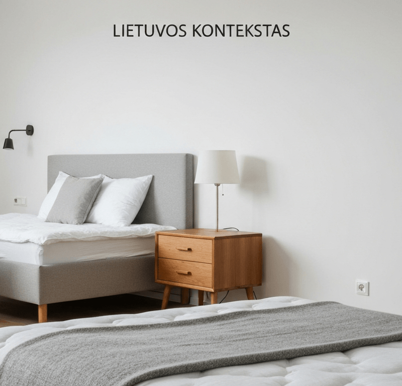 Lietuviški čiužiniai vs importuoti 2026: kodėl lietuviška kokybė laimi?