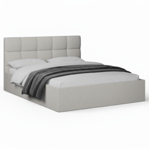 Lova Holstebro — apmušta lova su vertikaliu ir horizontaliu susiuvimu | Sleeping Expert