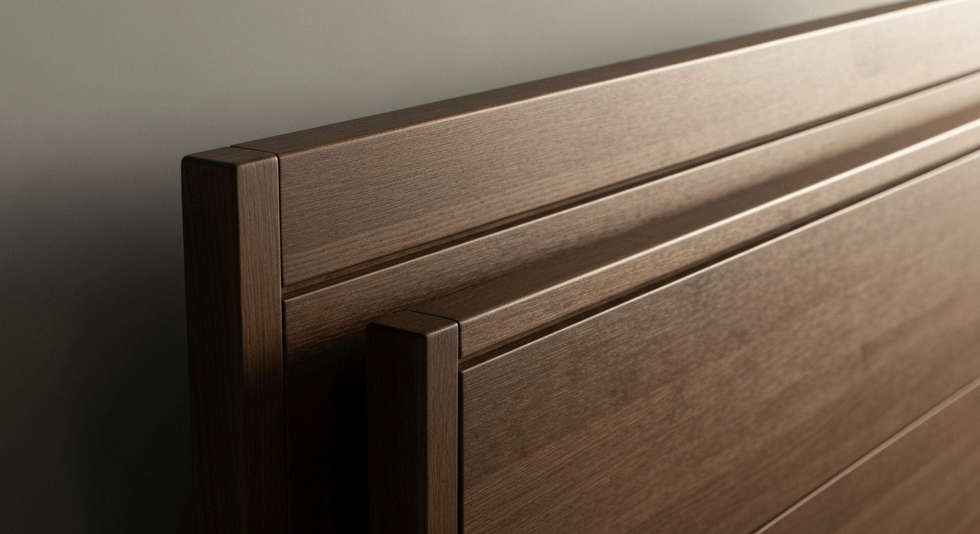 lova su masažo funkcija 2026 šiuolaikiniame miegamajame