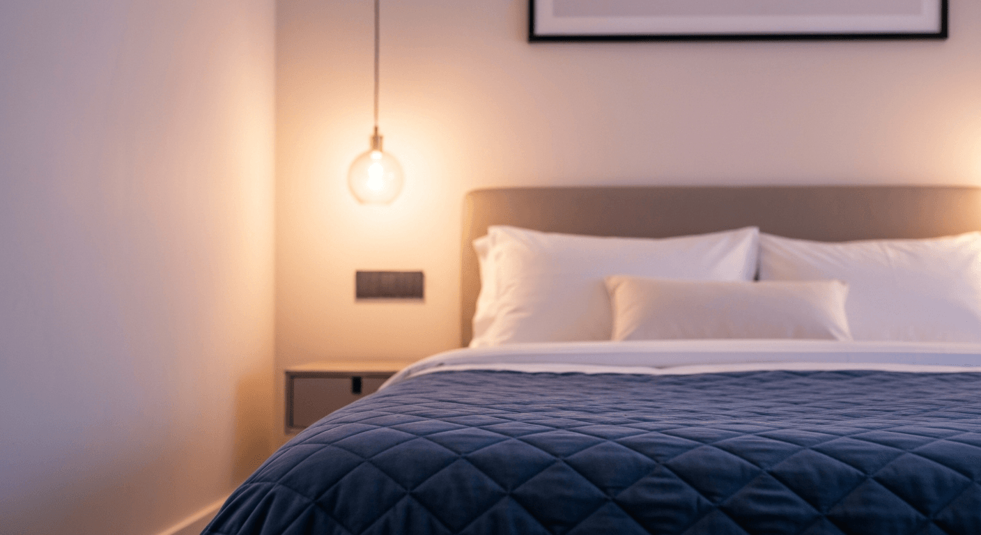 ortopedinis čiužinys velykų nuolaidų metu miegamajame