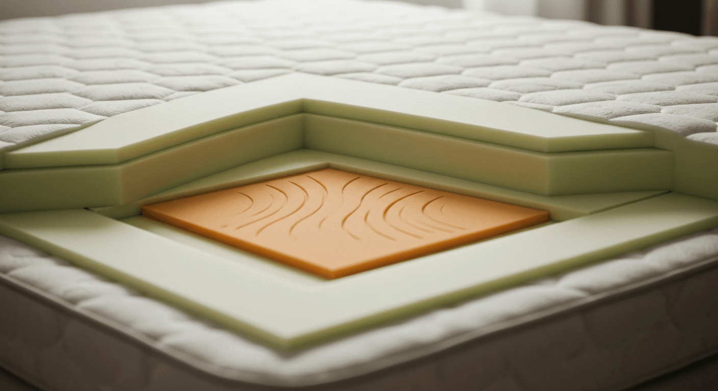 lateksiniai čiužiniai miegamajame