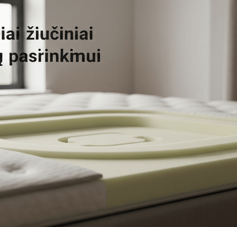 Lateksiniai čiužiniai 2026: ekspertų gidas pasirinkimui