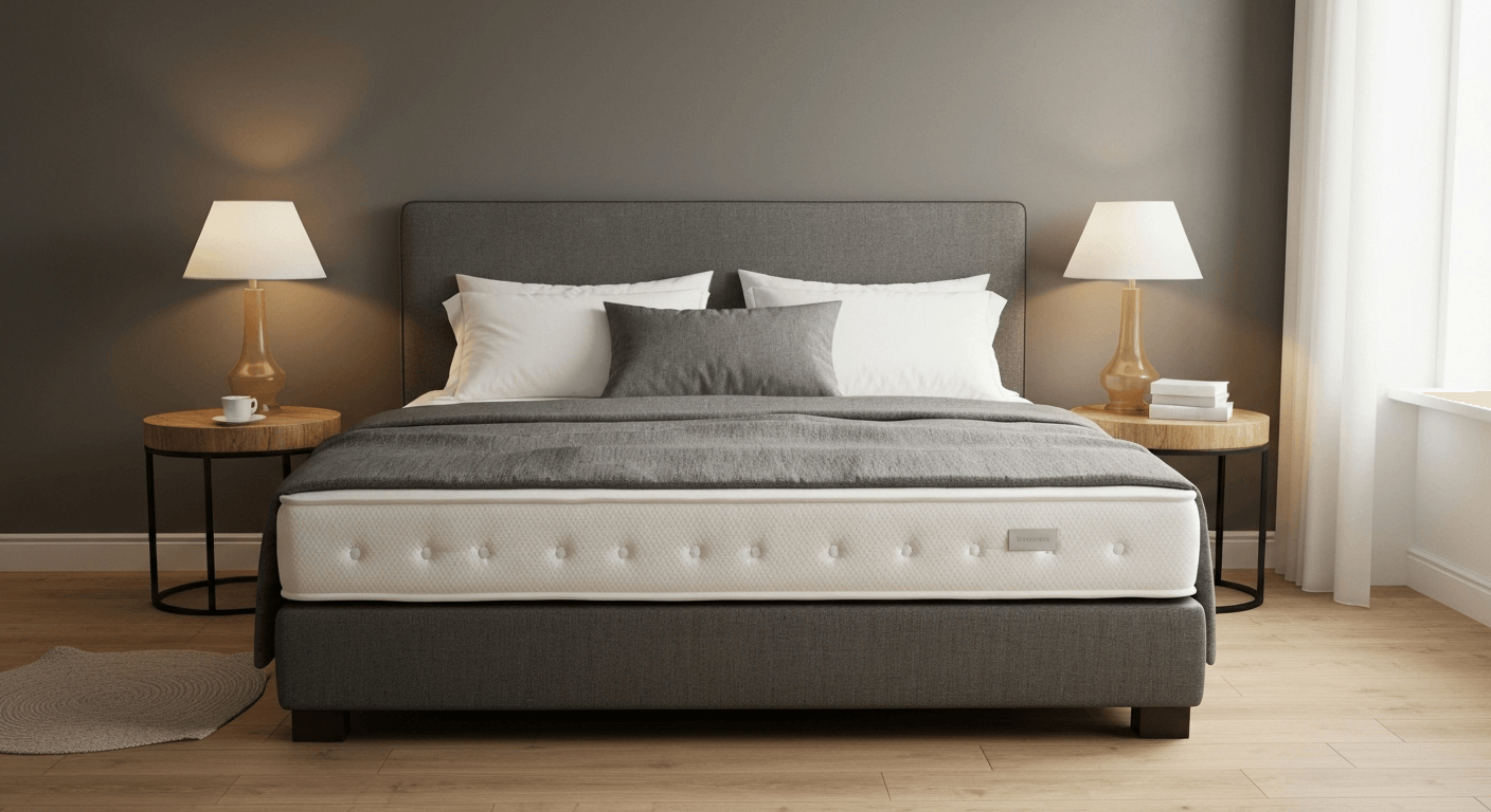 makiažo staliukas miegamajame su moderniu veidrodžiu