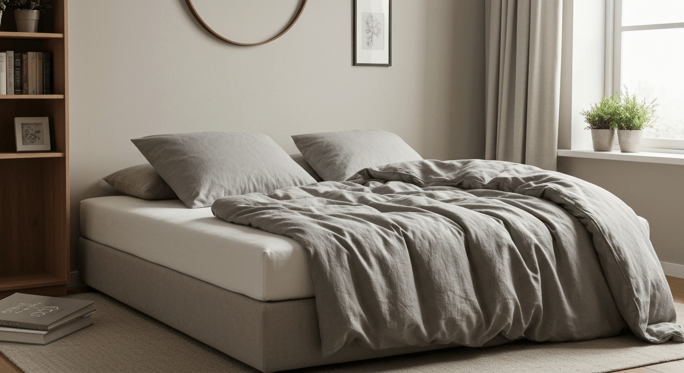 išmanusis miegamojo apšvietimas su RGB LED juostomis