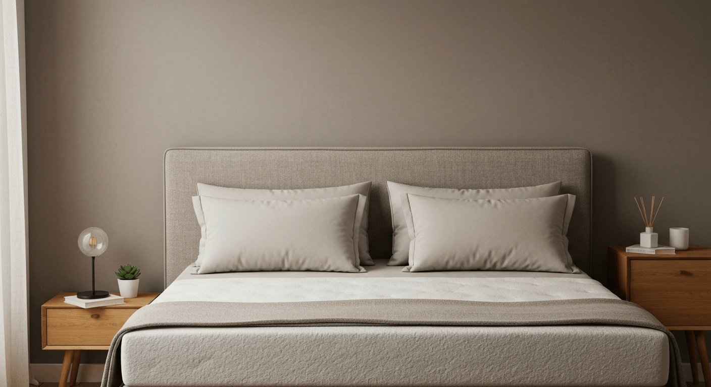 miegamojo spalvų psichologija ramūs mėlyni atspalviai