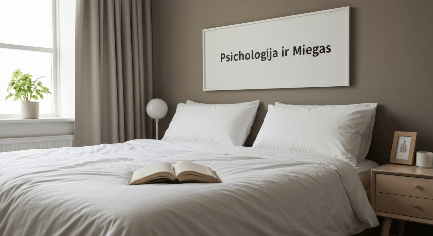 Miego Nerimas Vaikams 2026: Psichologės Patarimai Ramiam Poilsiui