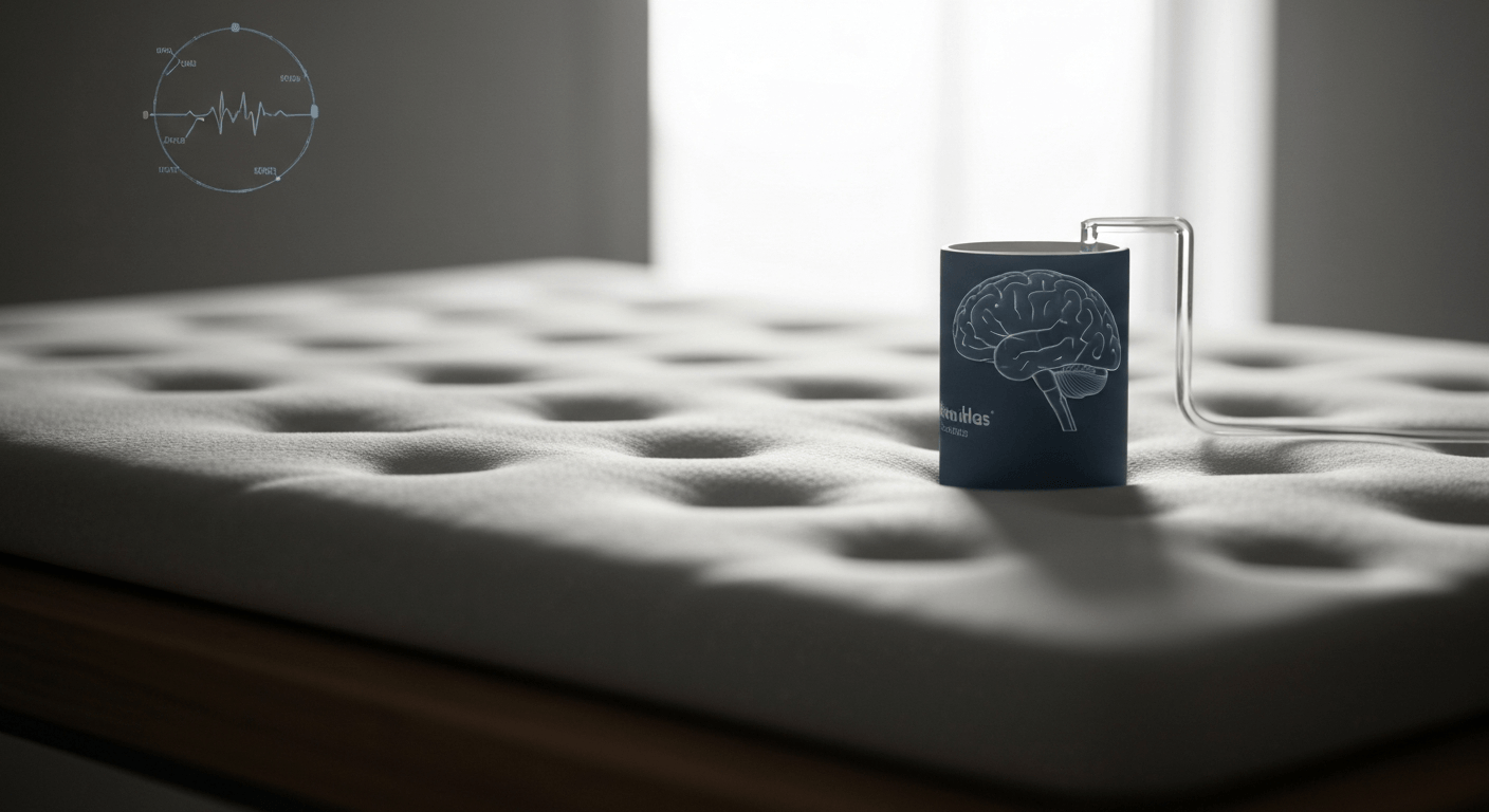 saldus miegas miegamajame su tinkama aplinka