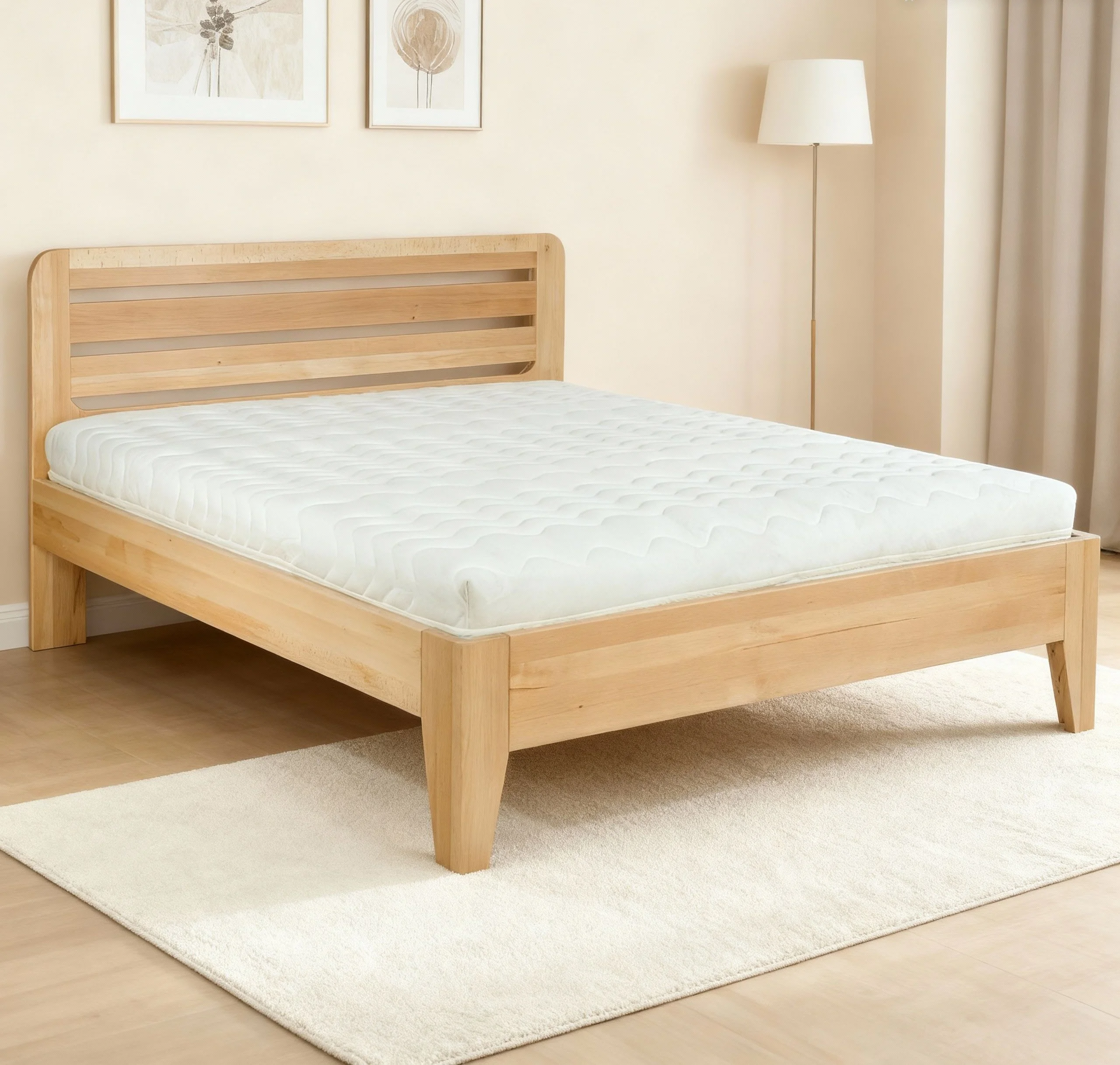Bukine-Lova-LK189 a bed with a mattress
