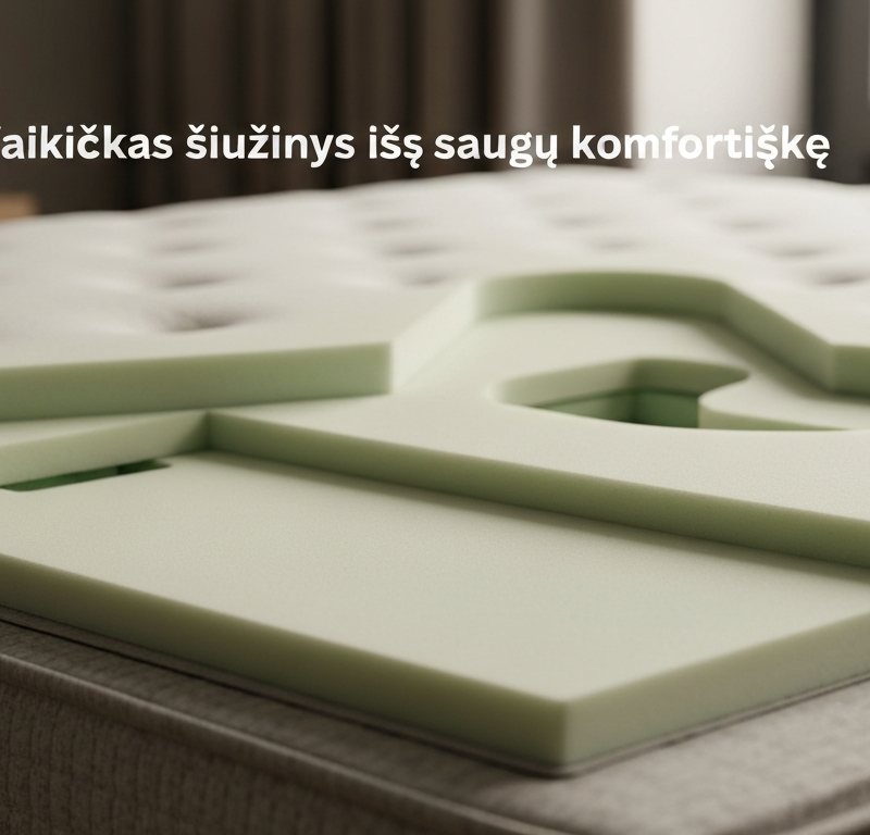 Vaikiškas Čiužinys 2026: Kaip Išsirinkti Saugų ir Komfortišką
