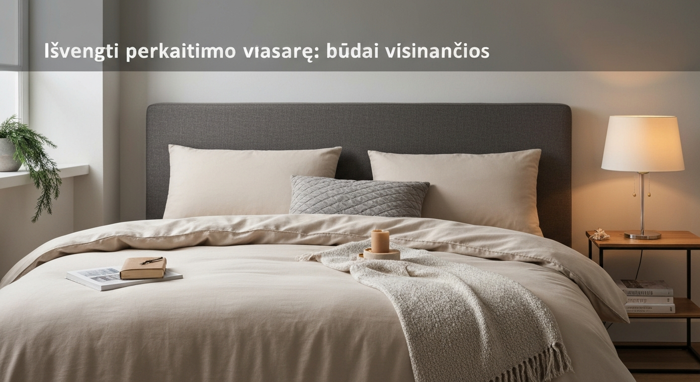 Vėsinančios antklodės ir čiužiniai padeda išvengti perkaitimo miegant vasarą