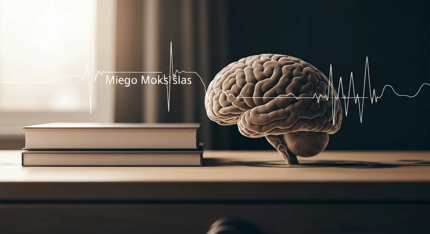 miego linija su pabundimais ir fragmentacija